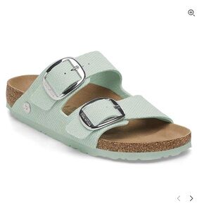 Arizona Vegan Big Buckle - Canvas Surf Green